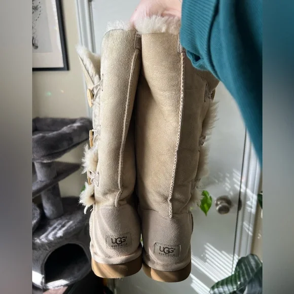 Ugg Tall Button Boots - Picture 3 of 5